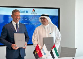 Minea and Masdar sign concession agreement for the Quipungo Photovoltaic Power Plant project.