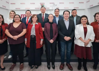 Claudia Sheinbaum meets with Morena candidates and CATEM associates: “We are facing crucial times.”