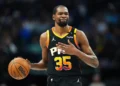 Kevin Durant being sent from Suns to Rockets in a blockbuster trade, AP source says