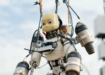 Humanoid Robot Achieves Controlled Flight Using Jet Propulsion and AI Systems