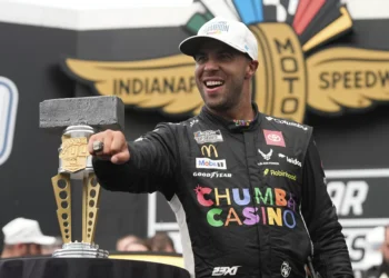 Bubba Wallace becomes first Black driver to win a major race on Indianapolis’ oval