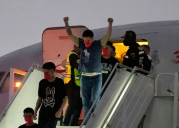 Venezuela frees 10 detained Americans in three-country deal that also has El Salvador release migrants deported by US