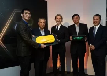 Official opening of Lamborghini Mayfair