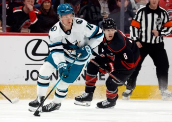Celebrini’s three-point game leads Sharks to impressive win over Hurricanes