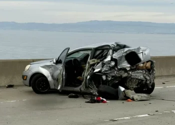 Fatal crash closes all westbound lanes of San Mateo Bridge