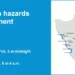 Beach hazards statement for Bay Area Shorelines for Thursday and Friday – breaking waves of 14 to 19 feet forecast